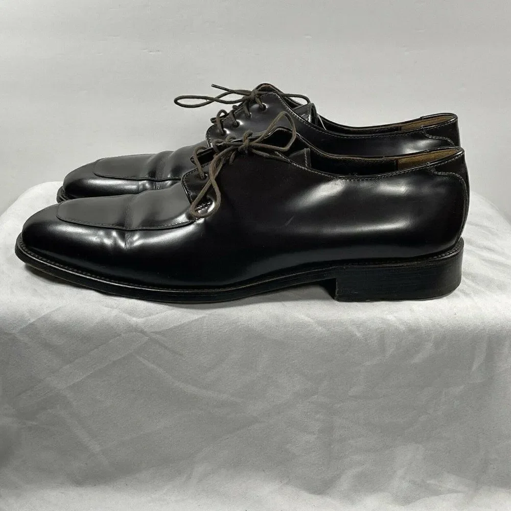 To Boot New York Adam Derrick Mens Brown Leather Oxford Dress Shoes 3221 Size 13